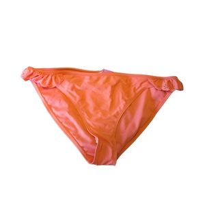 Xhilaration Women's Bikini Bottom Size Extra Large Orange NWT Swimwear